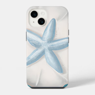 Coque Pour iPhone 14 Étoile de mer sarcelle et dollar de sable plage 