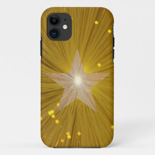 coque iphone étoile "Gold"