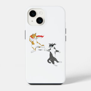 Coque Pour iPhone 14 Étui Case-Mate iPhone pour bagarre de chats