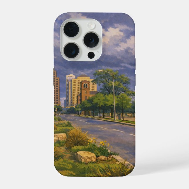 Coque iPhone Étui clair pour image éditée pour iPhone® (Verso)