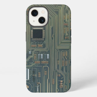 Etui iPhone 13 Étui de téléphone à carte de circuit imprimé