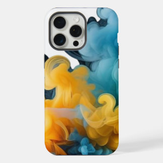 Étui de téléphone à gouttes de peinture arc-en-cie