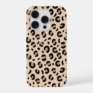 Étui de téléphone à impression de léopard classiqu