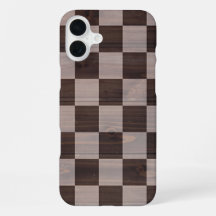 Étui de téléphone à texture de damier mat