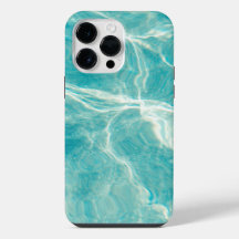 Étui de téléphone Aqua jaune et blanc pour iPhone
