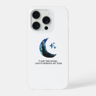 Étui de téléphone avec peinture de nuit étoilée et
