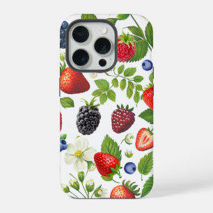 Étui de téléphone Collage de Baies Mignonnes - Fra