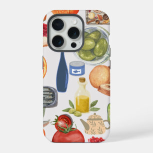 Étui de téléphone Collage de Nourriture Gourmet