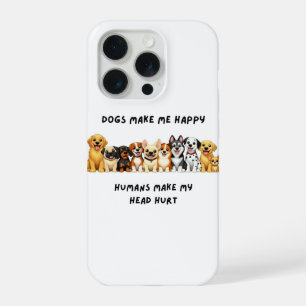 Étui de téléphone drôle pour chien