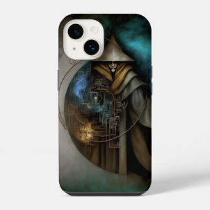Coque Pour iPhone 14 Étui de téléphone Fantasy Dark Wizard   Art de Mag