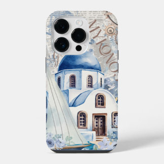 Coque Pour iPhone 14 Plus Étui de téléphone Grèce Vintage