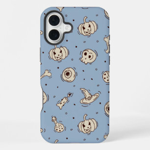 Coque iPhone 16 Plus Étui de téléphone Halloween Spells & Skeletons