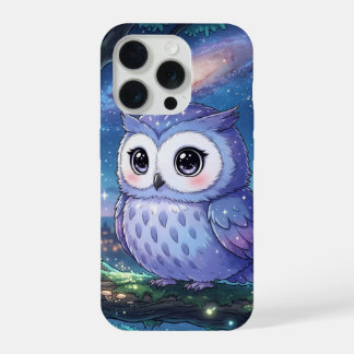 Étui de téléphone Hibou Nuit Étoilée