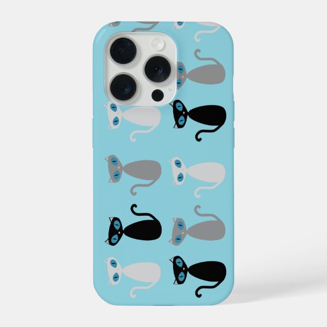 Coque iPhone Étui de téléphone Mod Cats (Verso)