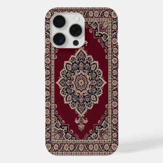 Étui de téléphone Tapis Persan Rouge Classique – M