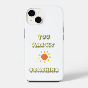 Coque Pour iPhone 14 Étui de téléphone You Are My Sunshine