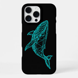 Coque iPhone 16 Pro Max Étui iPhone 16 Pro Max Baleine Géométrique Futuris