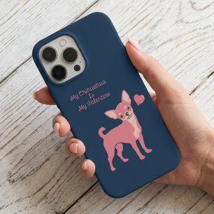 Coque iPhone 16 Pro Étui iPhone Chihuahua nom personnalisé pour ma Sai