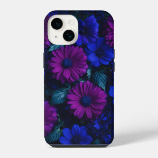 Coque Pour iPhone 14 Étui iPhone esthétique à motif de fleur sauvage