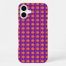 Étui iPhone / iPad Costume Design Citrouille Viole