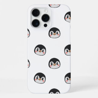 Coque iPhone 16 Pro Max Étui iPhone / iPad mignon et cool Chill Penguin
