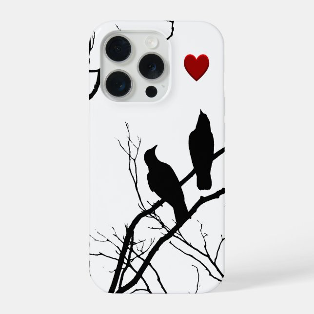 Coque iPhone Étui Iphone Love Birds (Verso)