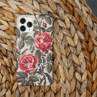 Étui iPhone Monogramme Rose Reverie