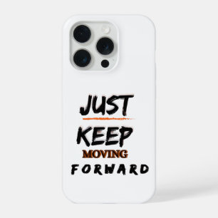 Étui iPhone Motivant 'Continuez D'Avancer'
