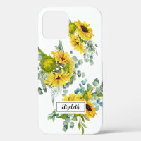 Étui iPhone OtterBox Tournesol Jaune Floral