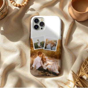 Étui iPhone personnalisé avec disposition de 3 pho
