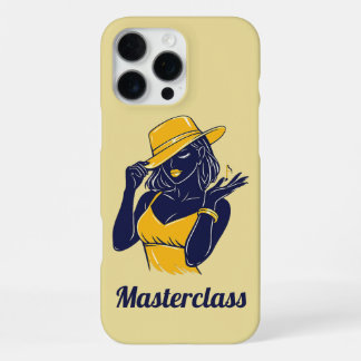Coque iPhone 16 Pro Max Étui Masterclass Fashion pour iPhone 16 Pro Max