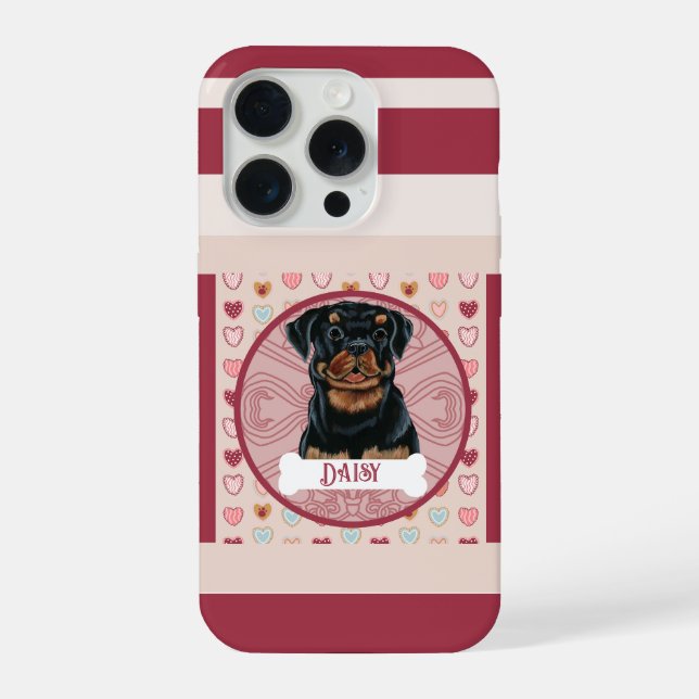 Coque iPhone Étui pour iPhone 11 Pro Cœur de la Saint-Valentin  (Verso)
