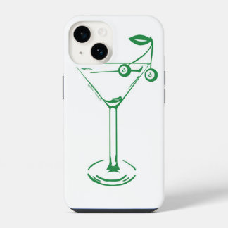 Coque Pour iPhone 14 Étui pour Iphone 13 Martini