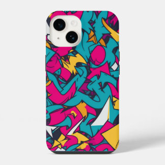 Coque Pour iPhone 14 Étui pour iPhone 14 graffiti
