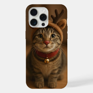 Étui pour iPhone 15 Pro Max Rudolph le Chat