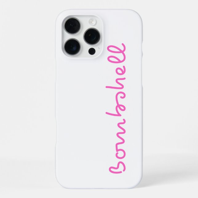 Coque iPhone Étui pour iPhone Bombshell (Verso)
