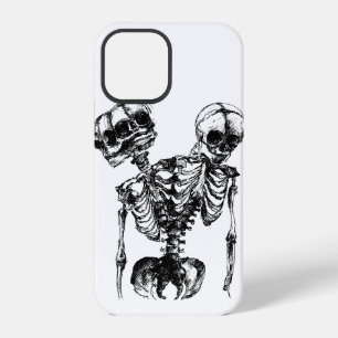 Coque iPhone 12 Pro Étui pour iPhone squelette Dark Aesthetic