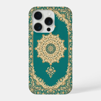 Étui pour téléphone Tapis Persan Turquoise – Bordu