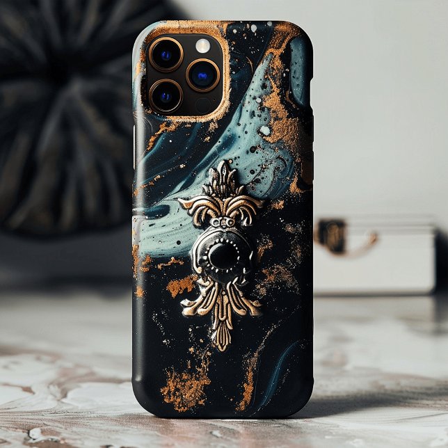 Coque iPhone étui téléphonique Samurai Art shogun Armor Artwork (Créateur téléchargé)