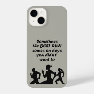Coque Pour iPhone 14 Exécution du coureur Motivationnelle Inspirationne