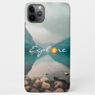 Coque iPhone 11Pro Max Explorez le monde avec Bitcoin