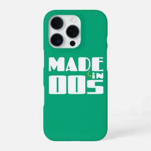 Coque iPhone 16 Pro Fabriqué dans les années 00