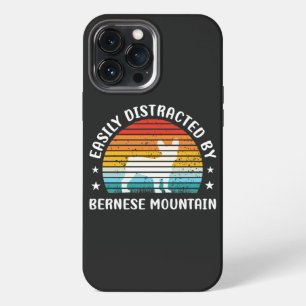 Etui iPhone 13 Pro Max Facilement distrait par Bernese Mountain dog, Bern