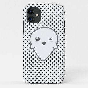Coque iphone fantôme Kawaii Winking