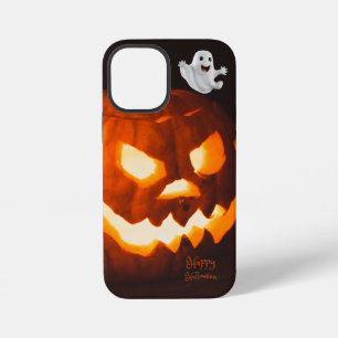 Coque iPhone 12 Mini Fantôme Mignon et Effrayant Halloween