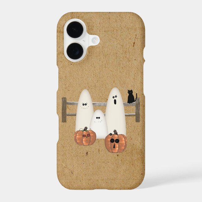 Coque iPhone Fantômes de pays (Verso)