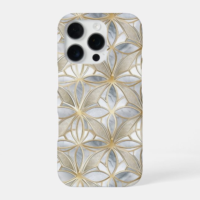 Coque iPhone Faux Vitrail (Verso)