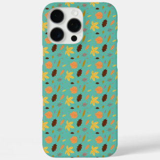 Coque iphone feuille bleu clair