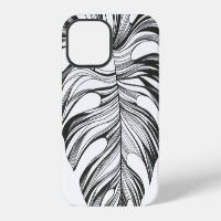 Feuille de Monstera : Élément naturel tropical.