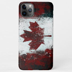 Coque iPhone 11Pro Max Feuille d'érable Vintage du Canada